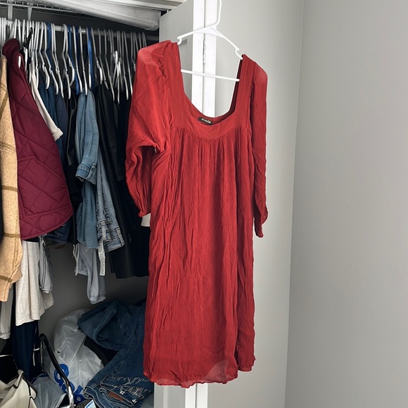 Massimo Dutti Rust Dress, worn twice - Picture 1 of 8